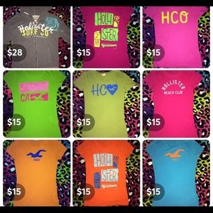 Ladies hollister clothing like new/EUC